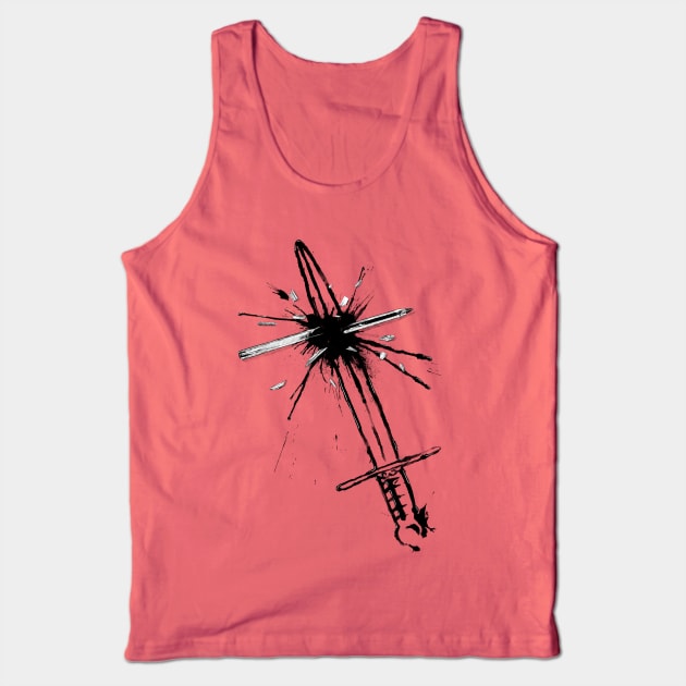 Which is Mightier? Tank Top by Made With Awesome